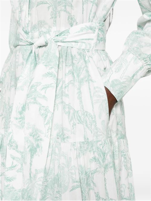 Abito donna MC2 Saint Barth Jensen bianco con ricami MC2 SAINT BARTH | JENSEN01521L